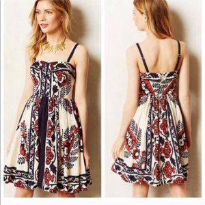 YoanaBaraschi beaded floral print sweetwater dress